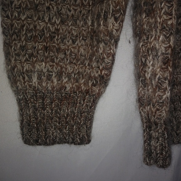 Takashimaya M Japanese Tan Wool Pullover Sweater - Picture 2 of 6